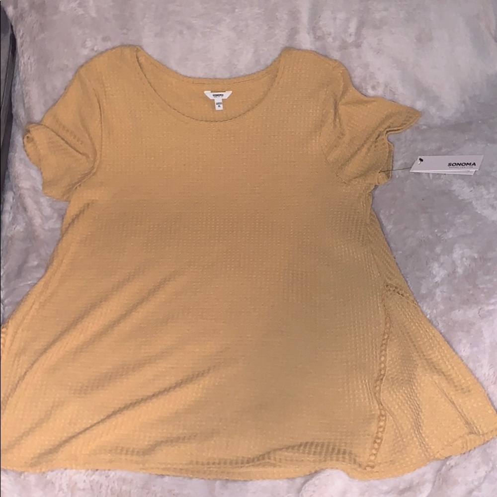 Yellow blouse